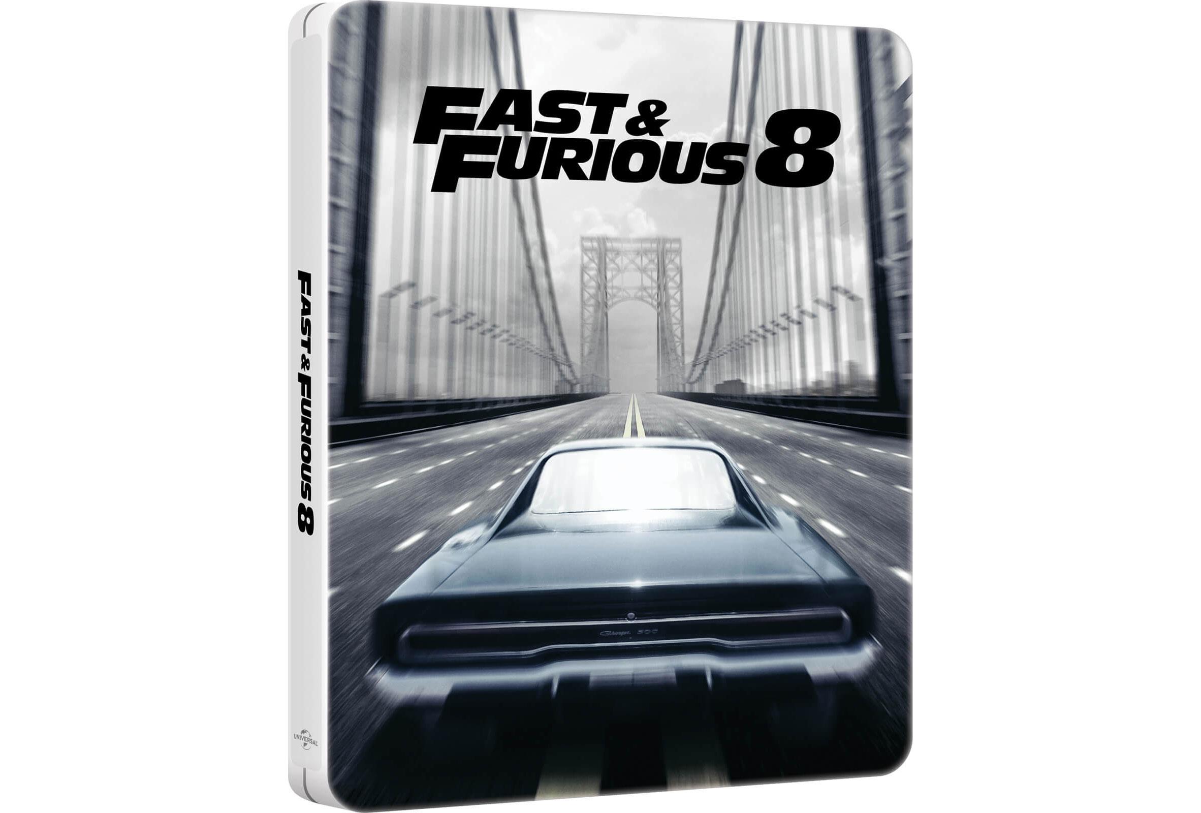 Fast & Furious 8 Blu-ray Steelbook