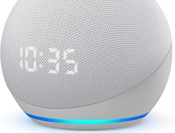 Amazon Echo Dot With Clock