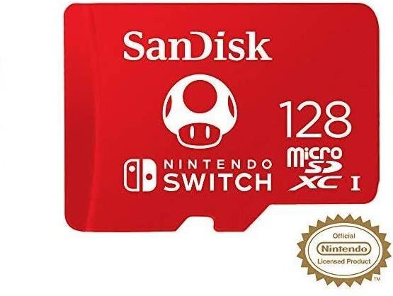 Nintendo Switch Lite + 128GB microSD card