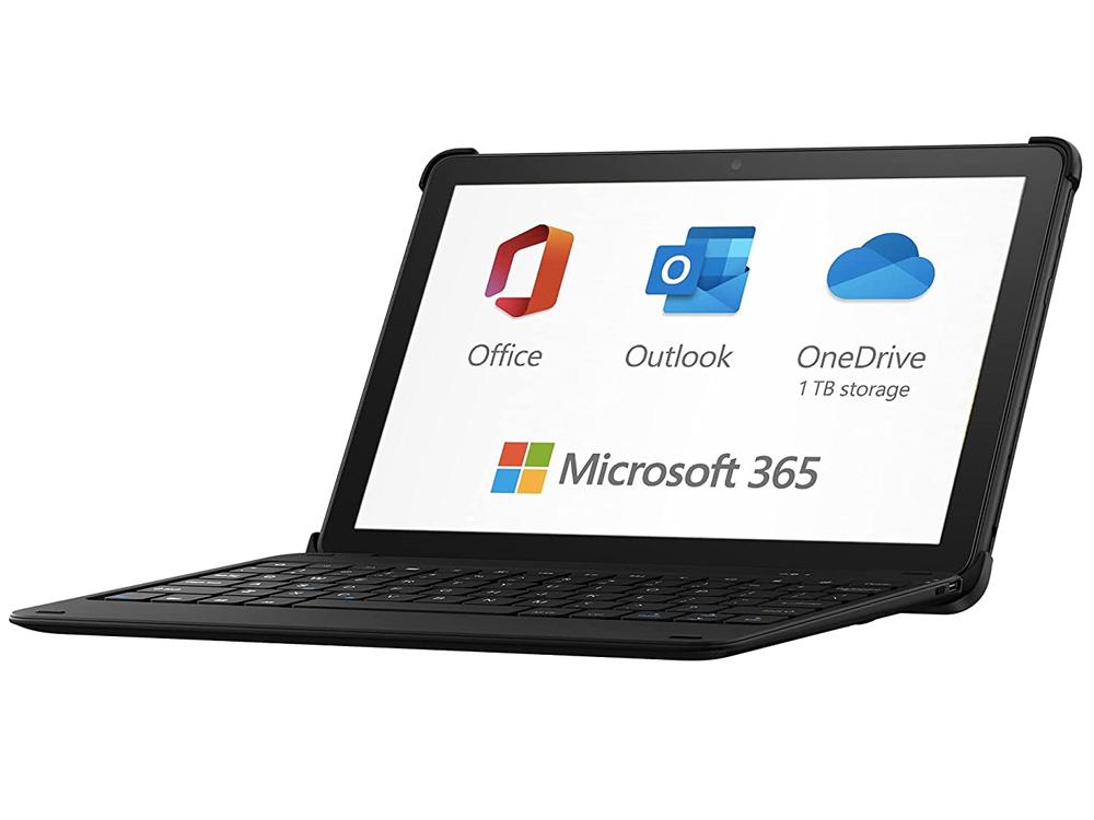 Amazon Fire HD 10 (64GB, no ads) + keyboard + MS365