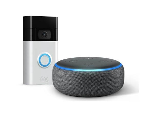 Amazon Ring Video Doorbell 2 & Echo Dot 3