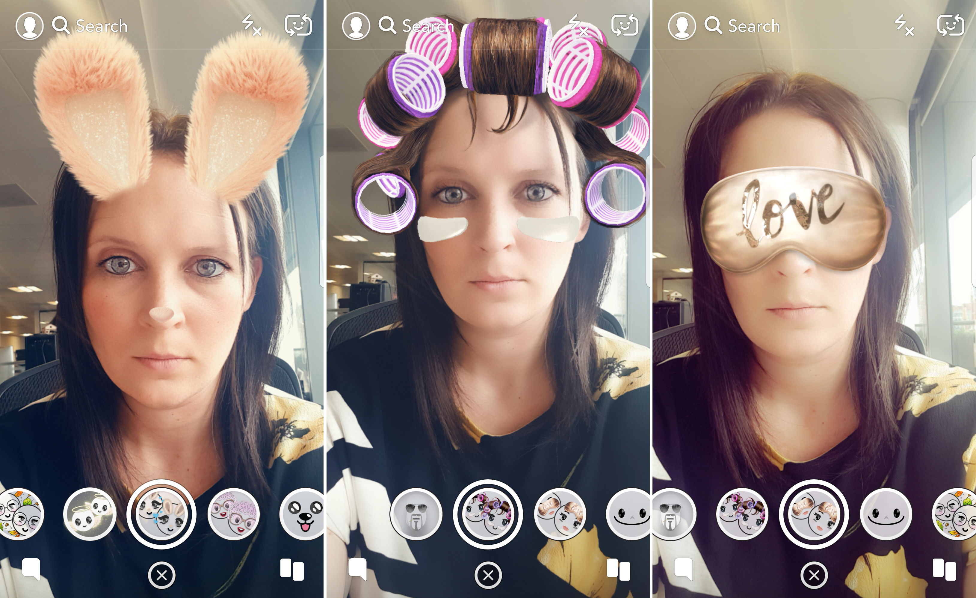 Adding Snapchat filters