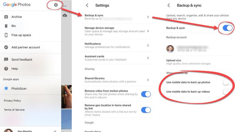 Can Google Photos Backup Videos