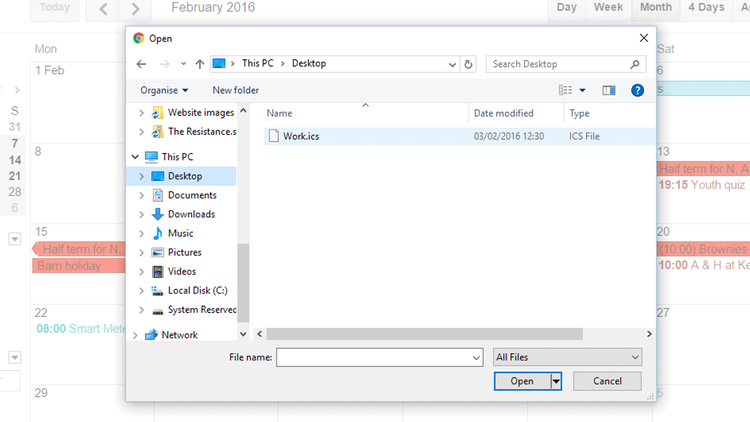 How To Open ICS Or VCS Files In Google Calendar Tech Advisor