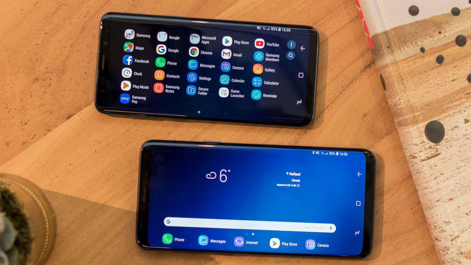 Galaxy S9 and S9+