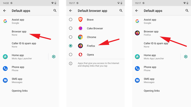 How to set default apps on Android: Setting the default apps