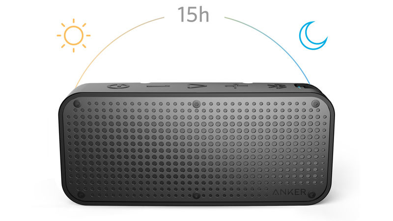 Black Anker SoundCore Sport Speaker with Bluetooth 