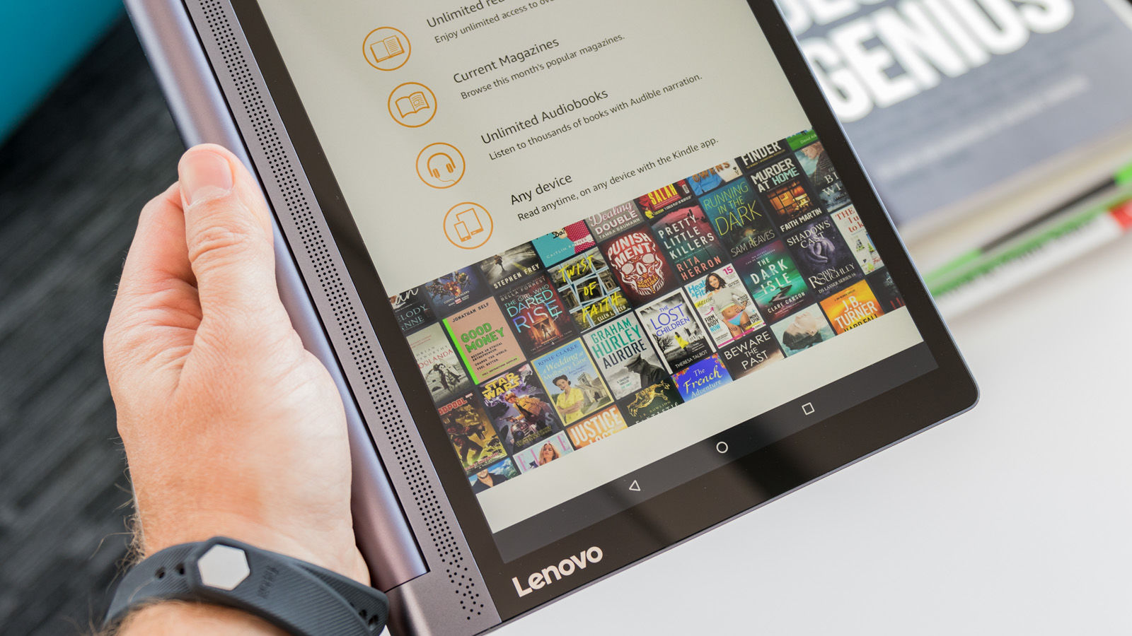 Lenovo Yoga Tab 3 Plus Review  HD Tablet with a Built in Stand - 88