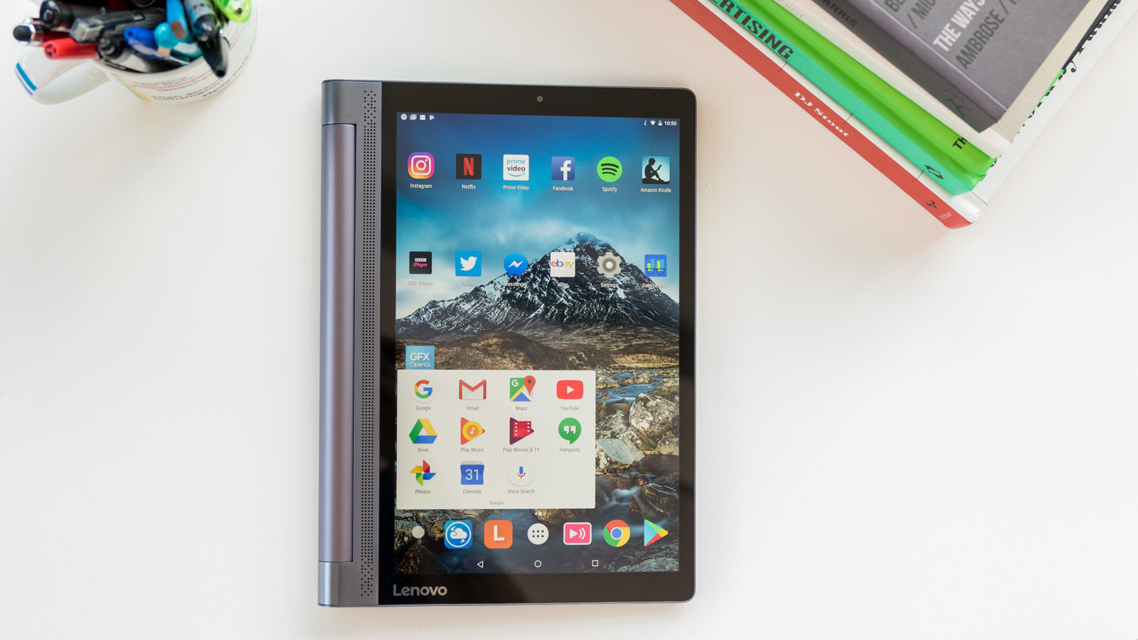 Lenovo Yoga Tab 3 Plus Review  HD Tablet with a Built in Stand - 78