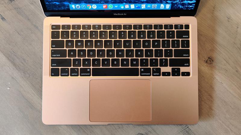 macbook air 2020 i3 gold