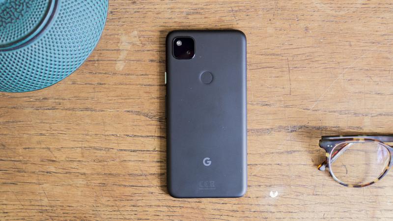 Pixel 4a design Just Black