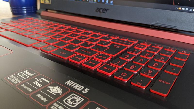 Acer Nitro 5 keys