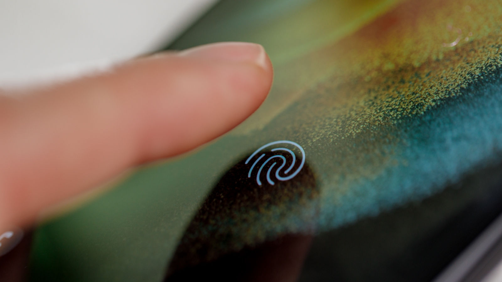 Samsung Galaxy S21 Ultra fingerprint sensor