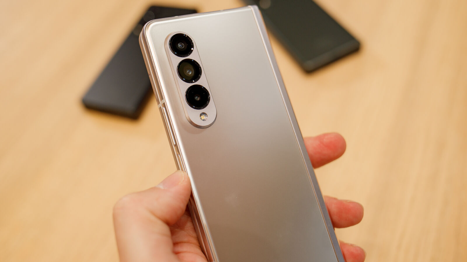 Samsung Galaxy Z Fold 3 rear camera