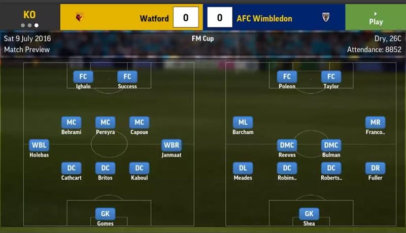 Football Manager Mobile 2017 (8,99 € aproximadamente)