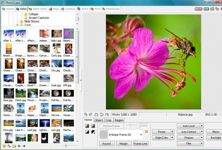 PhotoScape Editor de Fotos