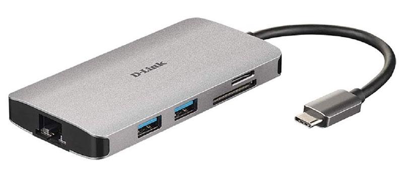 D-Link 8-in-1 USB-C Hub - Best USB-C hub with Gigabit Ethernet