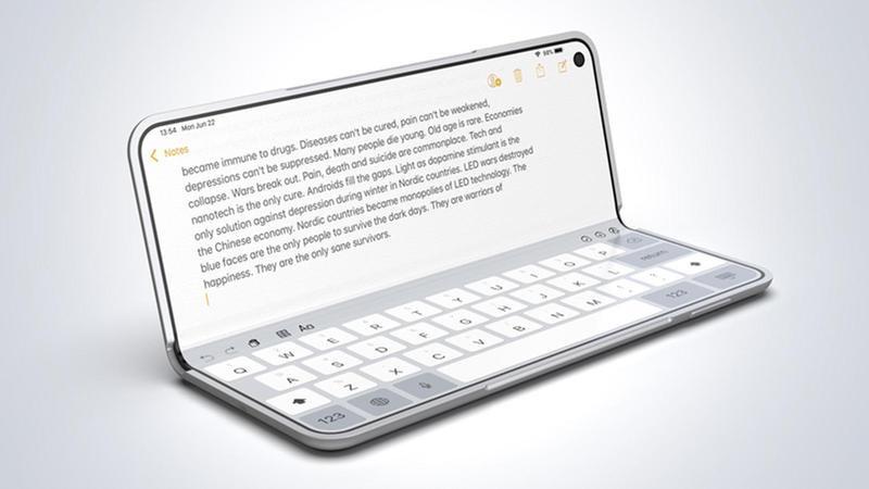 Móvil plegable de Apple