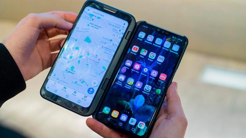 Móvil plegable de LG